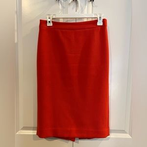 J.Crew Wool Pencil Skirt Size 2T